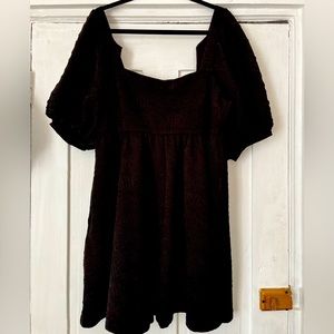 Free People Textured Babydoll Mini Size Large